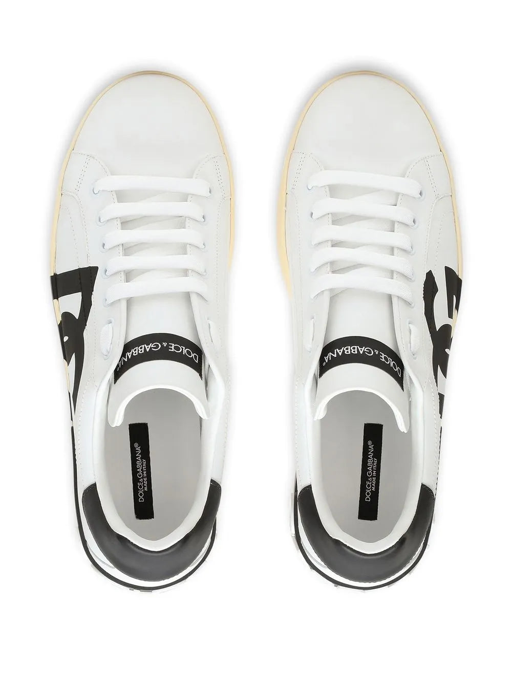 Dolce & Gabbana tenis Portofino con logo estampado
